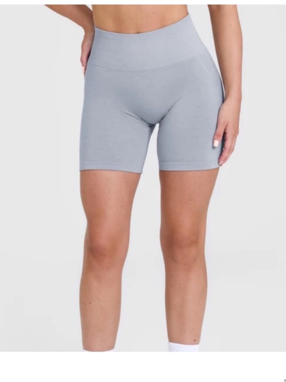 Oner Active Women’s Light Grey Effortless Seamless Shorts XS